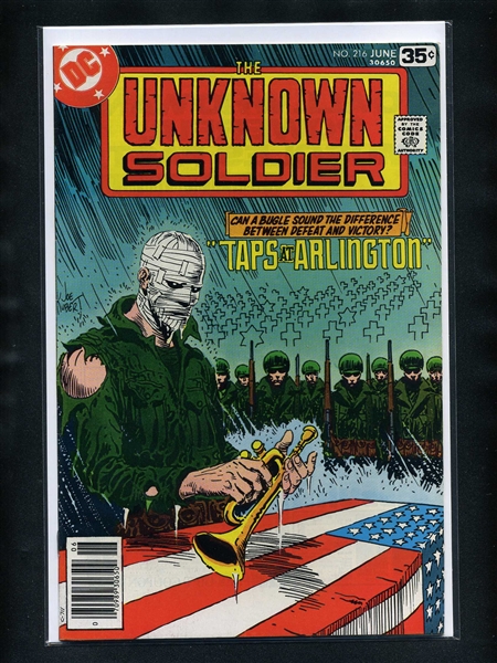 Unknown Soldier #216 VF/NM 1978 DC Comic Book